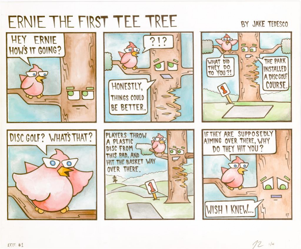 Ernie the First Tee Tree