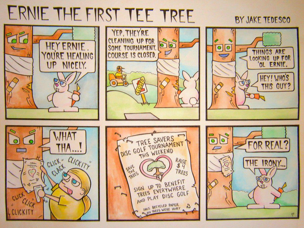 Ernie the First Tree Tee Comic