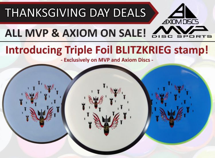 Limited Edition Bomber Stamp and MVP Axiom Discs on Sale!
