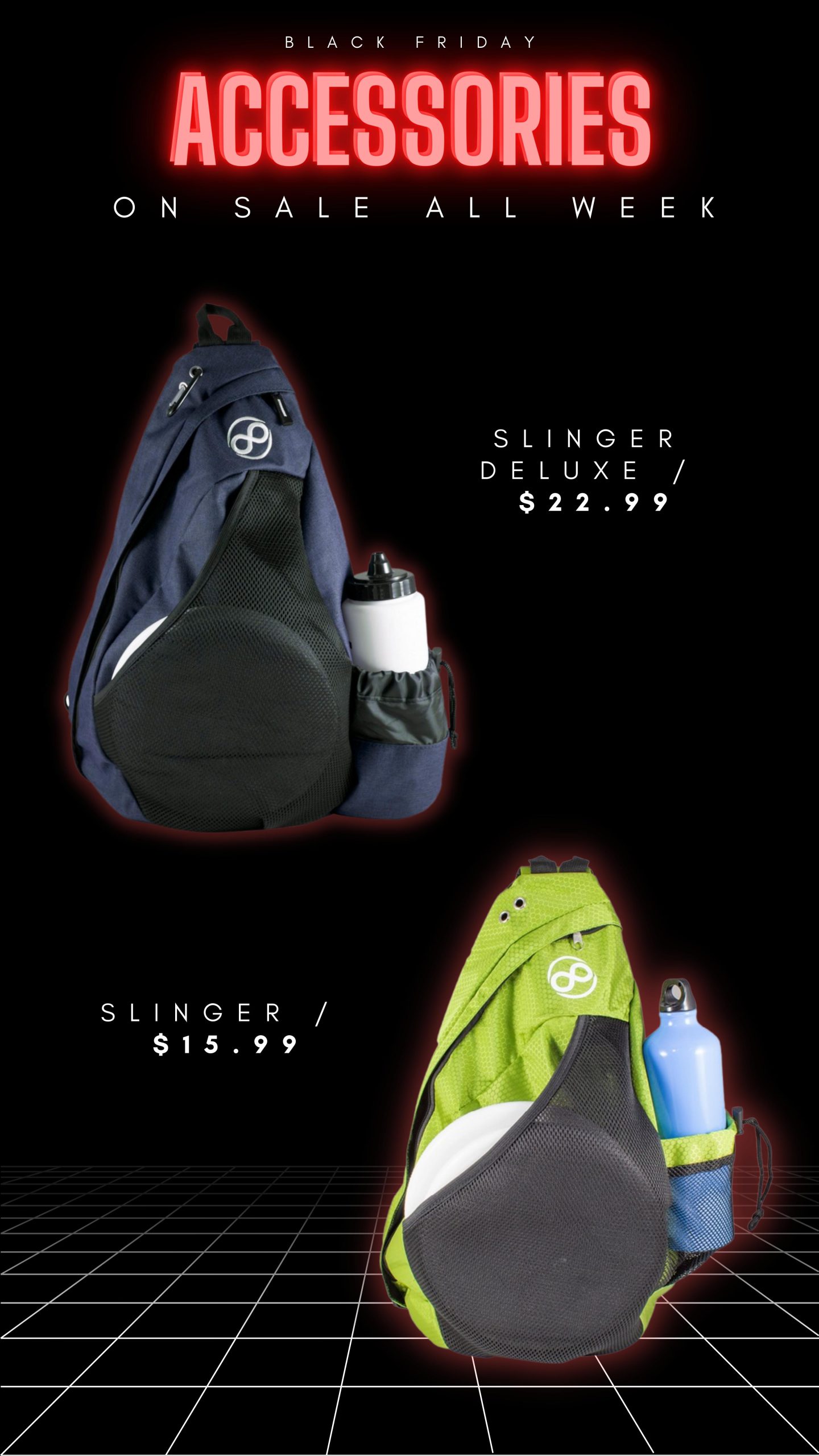 Infinite Slinger bag cyber sales prices