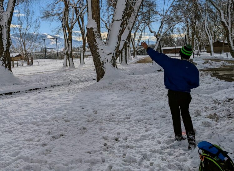 DG Approach shot in the snow