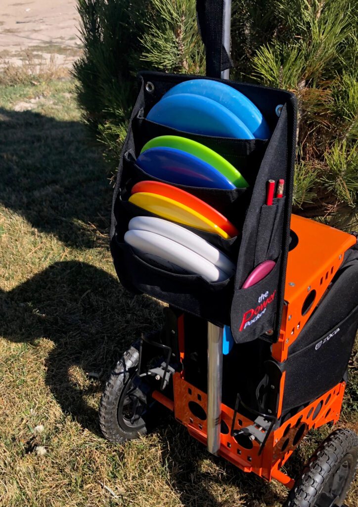 Power Pocket - Great Christmas Present for Disc Golfers who already have a cart.