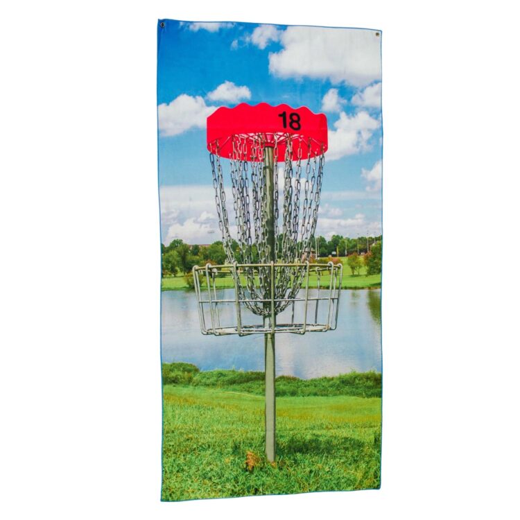 Disc Golf Towel - Great Christmas Present for any disc golfer!