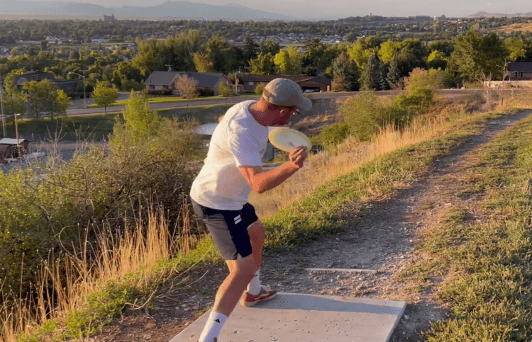 Disc Golf Forehand Throw