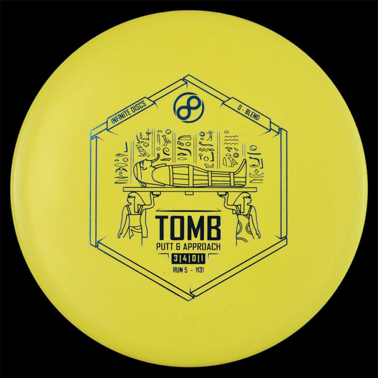Infinite Discs Tomb best putt and approach disc
