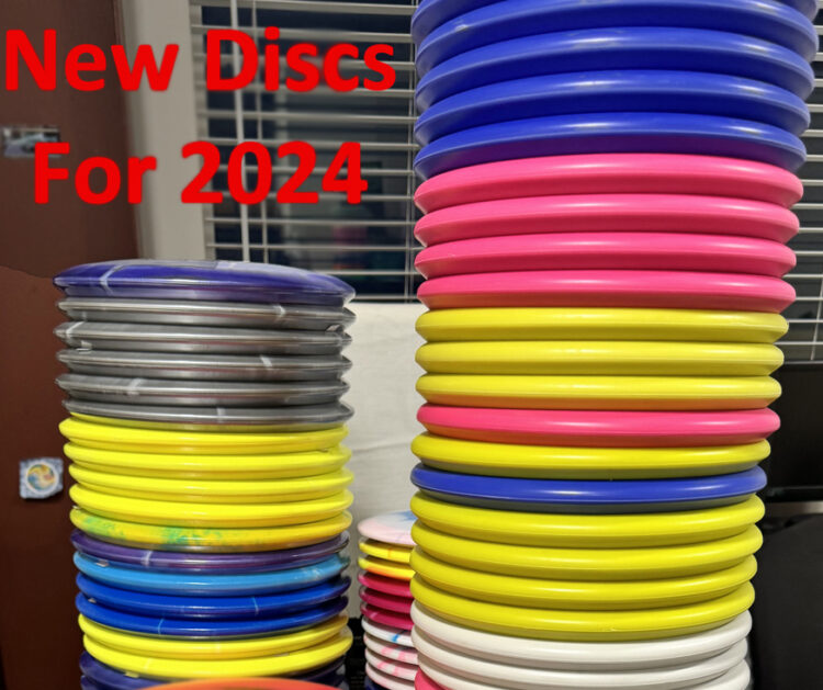 Stack of colorful discs