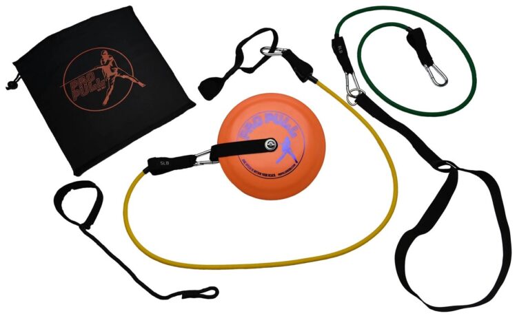 The propull disc golf elastic band trainer