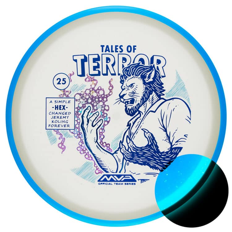 Jeremy Koling Hex Halloween stamp disc golf disc