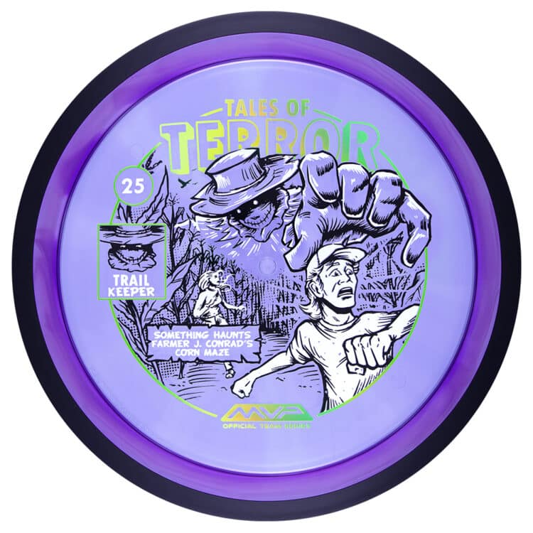 James Conrad Proton Trail, Trail Keeper Halloween stamp disc golf disc