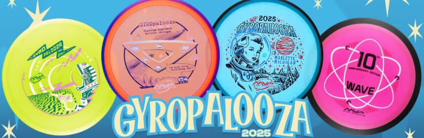 gyropalooza special edition disc golf discs