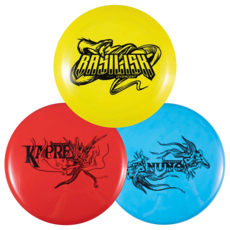 Divergent discs 3-driver set