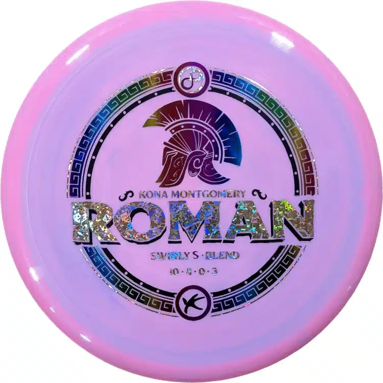 An Infinite Discs swirly S-Blend Roman