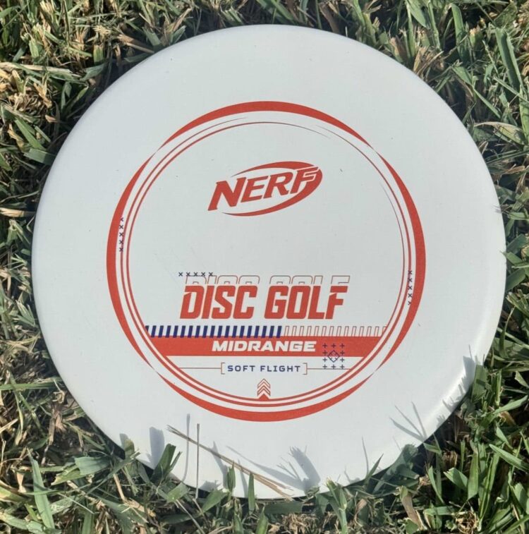A Prodigy NERF Midrange disc golf disc