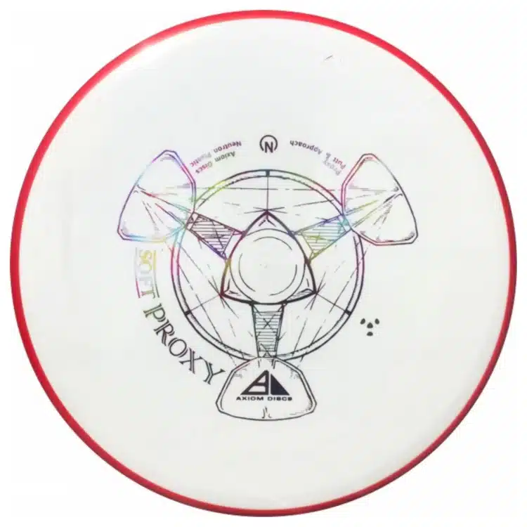 An Axiom Proxy disc golf disc