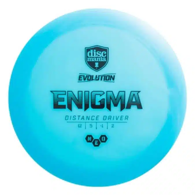 A Discmania Enigma disc golf disc