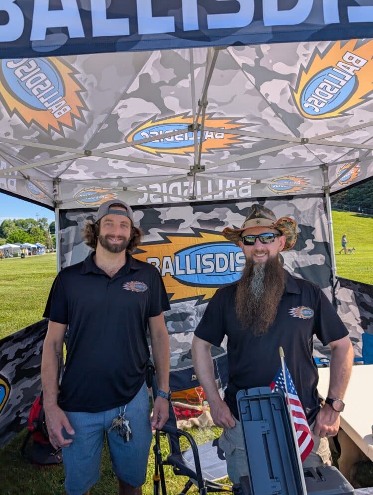 Bobby and Chris, founders of Ballisdisc brand