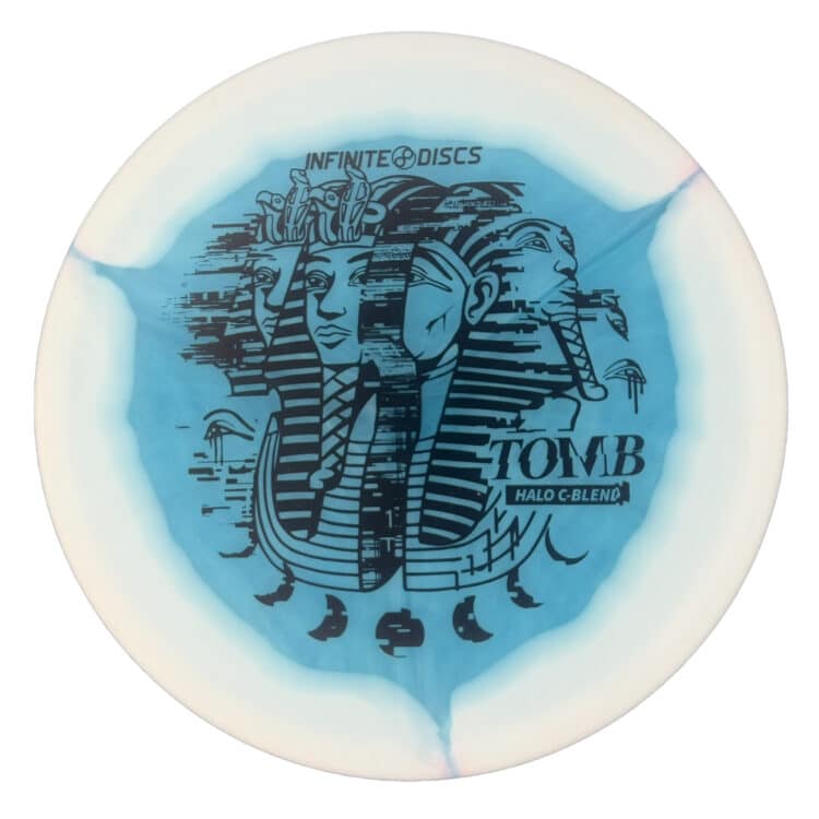 New stamp for the Infinite Discs Tomb disc golf putter